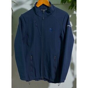 Eddie Bauer Disney Collab Jacket Women’s M Mickey Mouse Softshell Blue Full Zip